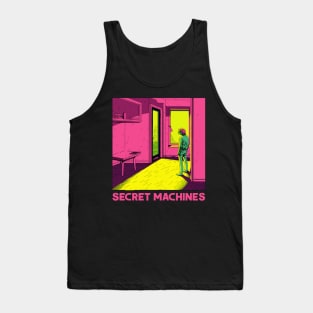 Secret Machines  -- Original Fan Artwork Design Tank Top